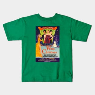 White Christmas Kids T-Shirt